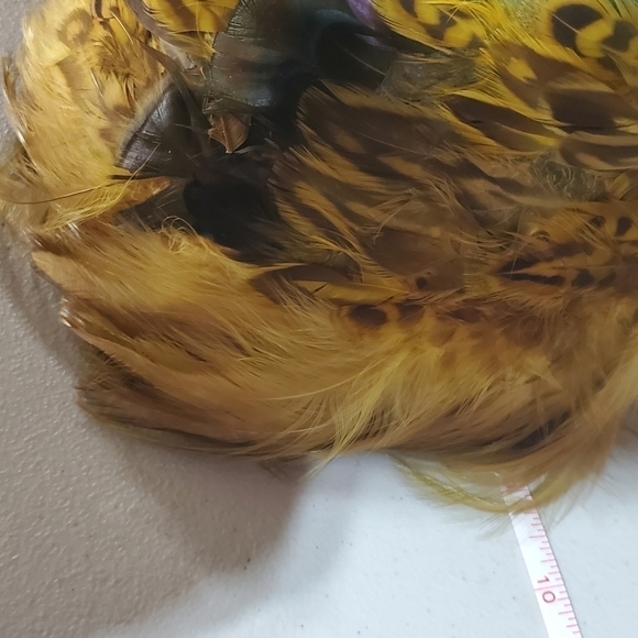 Vintage Union Made Feather Hat - Picture 4 of 7